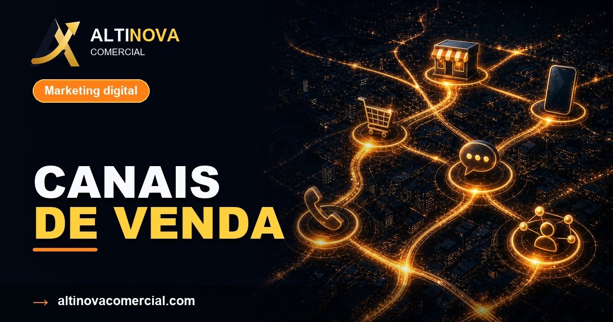 Canais de venda: onde tem gente, tem venda