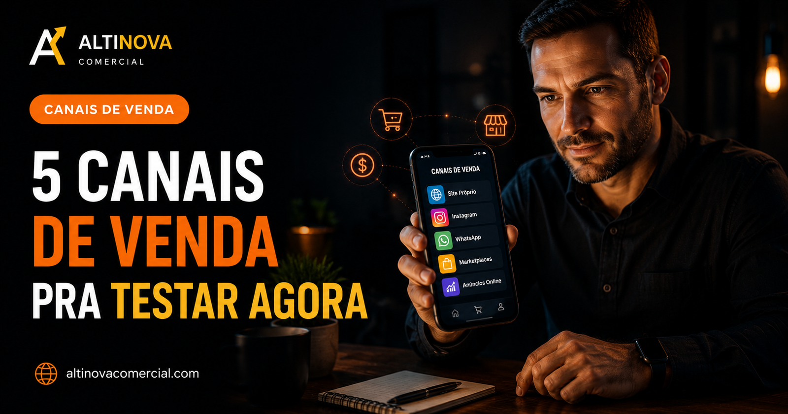 5 canais de venda que todo pequeno negócio deveria testar