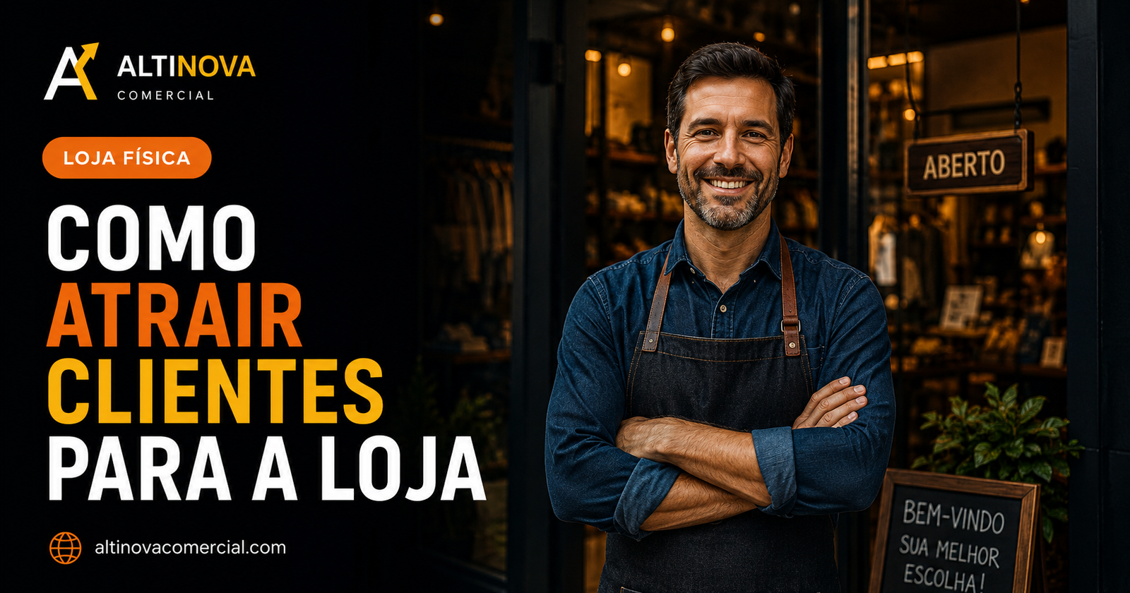 Como atrair clientes para a loja física