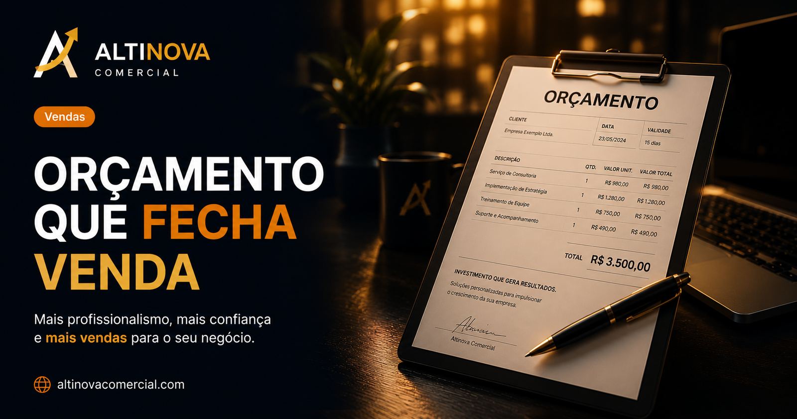Como fazer um orçamento que fecha venda